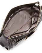 Jason Wu Daphne Lasercut Clutch Bag Black - Lyst