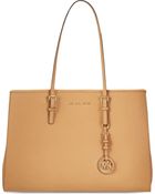 MICHAEL Michael Kors Saffiano Leather Tote - Lyst