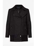 French Connection Talia Wool Oversized Coat - Lyst
