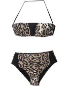 Moncler Leopard Print Bikini - Lyst