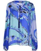 Emilio Pucci Blouse - Lyst