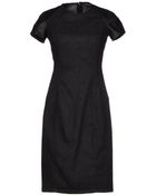 Ralph Lauren Black Label Short Dress - Lyst