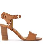 Ralph Lauren Calfskin Lawley Sandal - Lyst