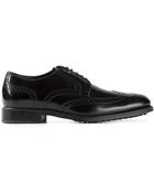 Tod's Brogue Shoes - Lyst