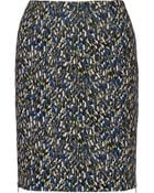 Yigal Azrouel Printed Ponte Skirt - Lyst