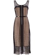 Sharon Wauchob Sheer Layered Dress - Lyst