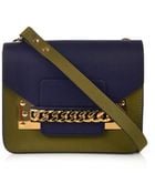 Sophie Hulme Mini Chain Envelope Cross-body Bag - Lyst
