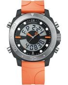 Hugo Boss Mens Orange Stainless Steel and Plastic Watch - Lyst