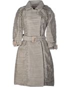 Burberry Prorsum Fulllength Jacket - Lyst