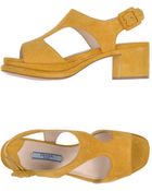 Prada Sandals - Lyst