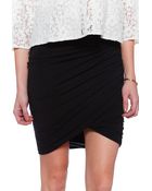 Helmut Lang Twist Skirt - Lyst