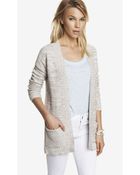 Express Chunky Marled Knit Cover-Up - Lyst