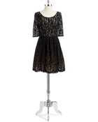Plenty By Tracy Reese Lacy Estella Dress - Lyst