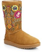 Ugg Juliette Sheepskin Mid-Calf Boots - Lyst