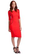 Sachin & Babi Mesh Inset Sheath Dress - Lyst
