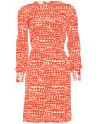 Stella McCartney Gable Printed Silk-Crepe Dress - Lyst
