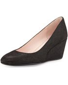 Taryn Rose Kathleen Suede Wedge - Lyst