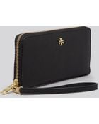 Tory Burch Wallet - York Zip Passport Continental - Lyst