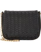 Deux Lux Woven Small Messenger Bag - Lyst