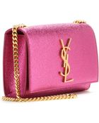 Saint Laurent Classic Monogramme Leather Shoulder Bag - Lyst