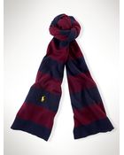 Polo Ralph Lauren Striped Scarf - Lyst