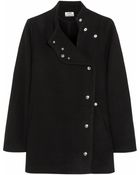 Acne Studios Eve Boiled Wool Coat - Lyst