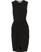 Alexander Wang Draped Stretch-Jersey Dress - Lyst