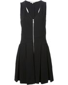 Rebecca Minkoff Front Zip Dress - Lyst
