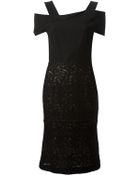 Roland Mouret Fitted Dress - Lyst