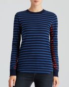 Marc By Marc Jacobs Top Tomiko Indigo Stripe - Lyst
