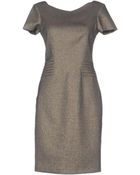 Blumarine Short Dress - Lyst