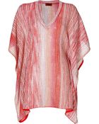 Missoni Mare Metallic Knit Caftan - Lyst