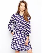 Paul & Joe Sister Dress In Swan Print - Lyst