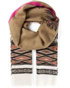 Etro Woven Pattered Scarf - Lyst