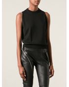 Rick Owens Sleeveless Knit Top - Lyst