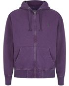 Polo Ralph Lauren Zipped Hoodie - Lyst