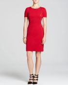 Elie Tahari Bentley Zip Seam Dress - Lyst
