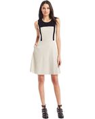 Kenneth Cole Allex Fit And Flare Dress - Lyst