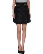Elisabetta Franchi Mini Skirt - Lyst