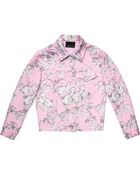 Cynthia Rowley Bonded Denim Jacket - Lyst