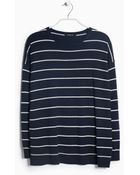 Mango Striped Sweater - Lyst