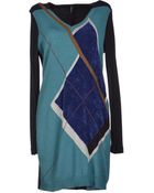 Pianurastudio Short Dress - Lyst