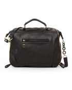 Steve Madden Black B Kent Satchel - Lyst