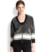 Sachin & Babi Calia Sequin Stripe Jacket - Lyst