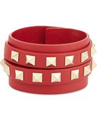 Valentino Double Wrap Stud Bracelet - Lyst