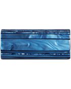La Regale Marbleized Clutch - Lyst