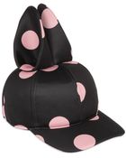 Vivetta Rabbit Ears Neoprene Baseball Hat - Lyst