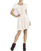 BCBGMAXAZRIA Cydney Cable A-Line Dress - Lyst