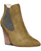 Steven By Steve Madden Maliik Suede Wedges - Lyst