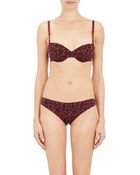 Stella McCartney Leopard-Print Stella Smooth Bra - Lyst